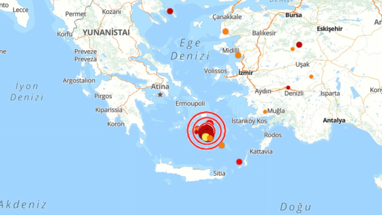 Ege'de 48 saatte yaşanan deprem sayısı korkuttu!