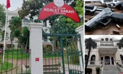 Adliye emanet deposundan silahlar çalındı!