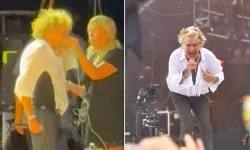 Rod Stewart sahnede fenalaştı: Konserini oksijen desteğiyle tamamladı