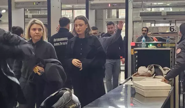 Serenay Sarıkaya ifade vermek için adliyede