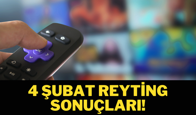 4 Şubat reyting sonuçları açıklandı!