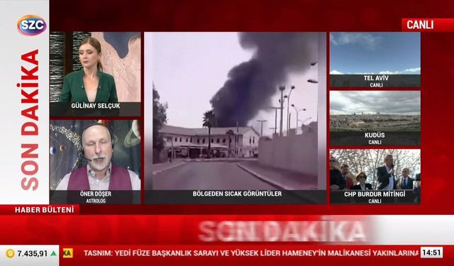 Sözcü TV, İsrail-İran savaşını astroloğa yorumlattı!