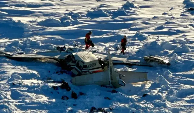 ABD Sahil Güvenlik helikopteri Alaska'da düştü: 4 personel yaralandı