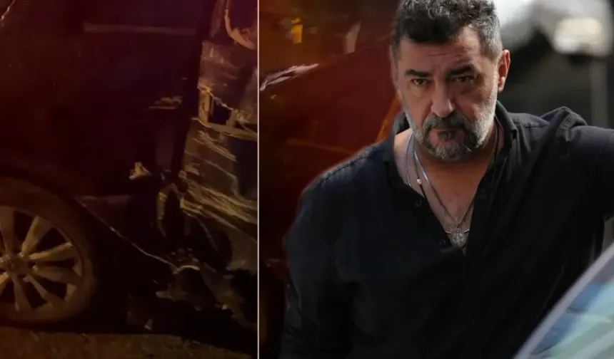 Ünlü oyuncu Celil Nalçakan trafik kazası geçirdi!