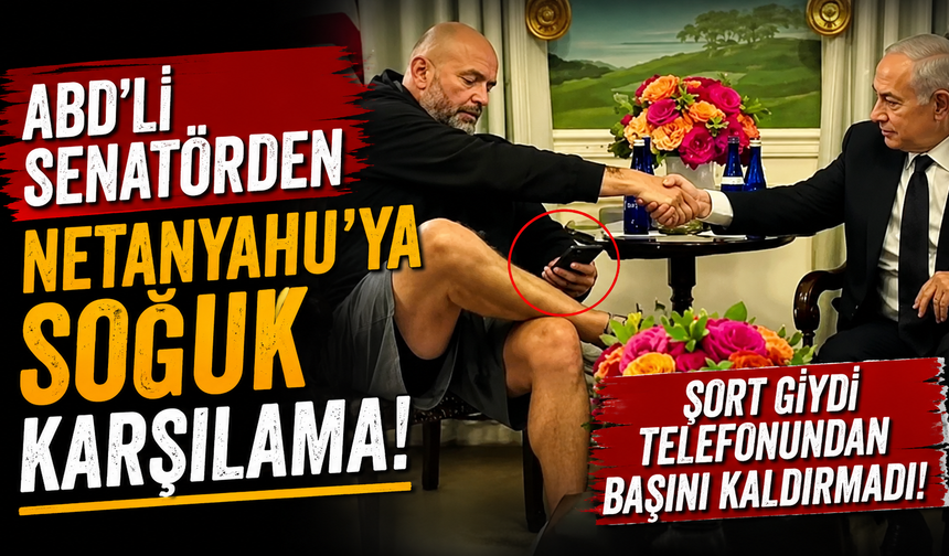 ABD'li senatörden Netanyahu'ya soğuk karşılama!