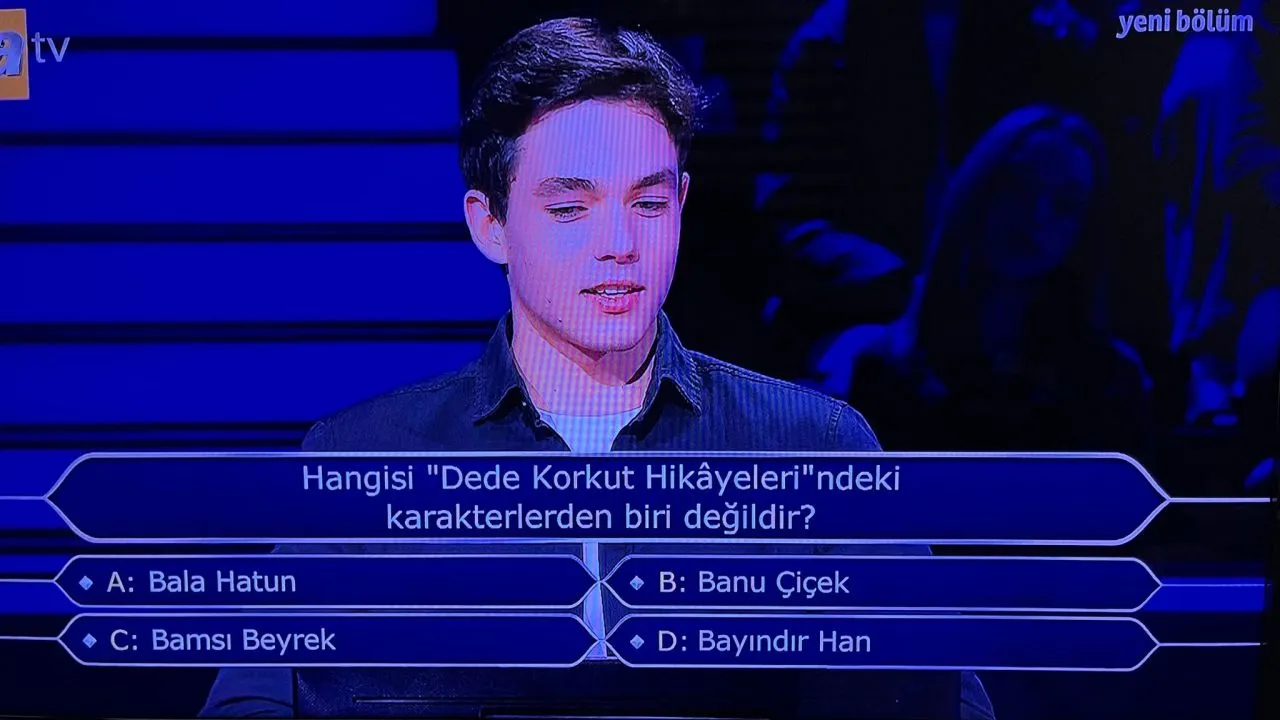 Soruya cevap vermemeyi tercih eden ve  400 bin liralık ödülün sahibi olan Alıcı, "Çok güzel mesajlar aldım. Aradılar, tebrik ettiler. Çok mutlu oldum insanlardan iyi mesaj alınca" dedi.